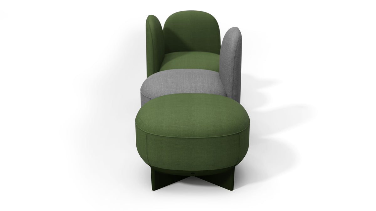 Pouf To-Go Armrest and Back di Gaber