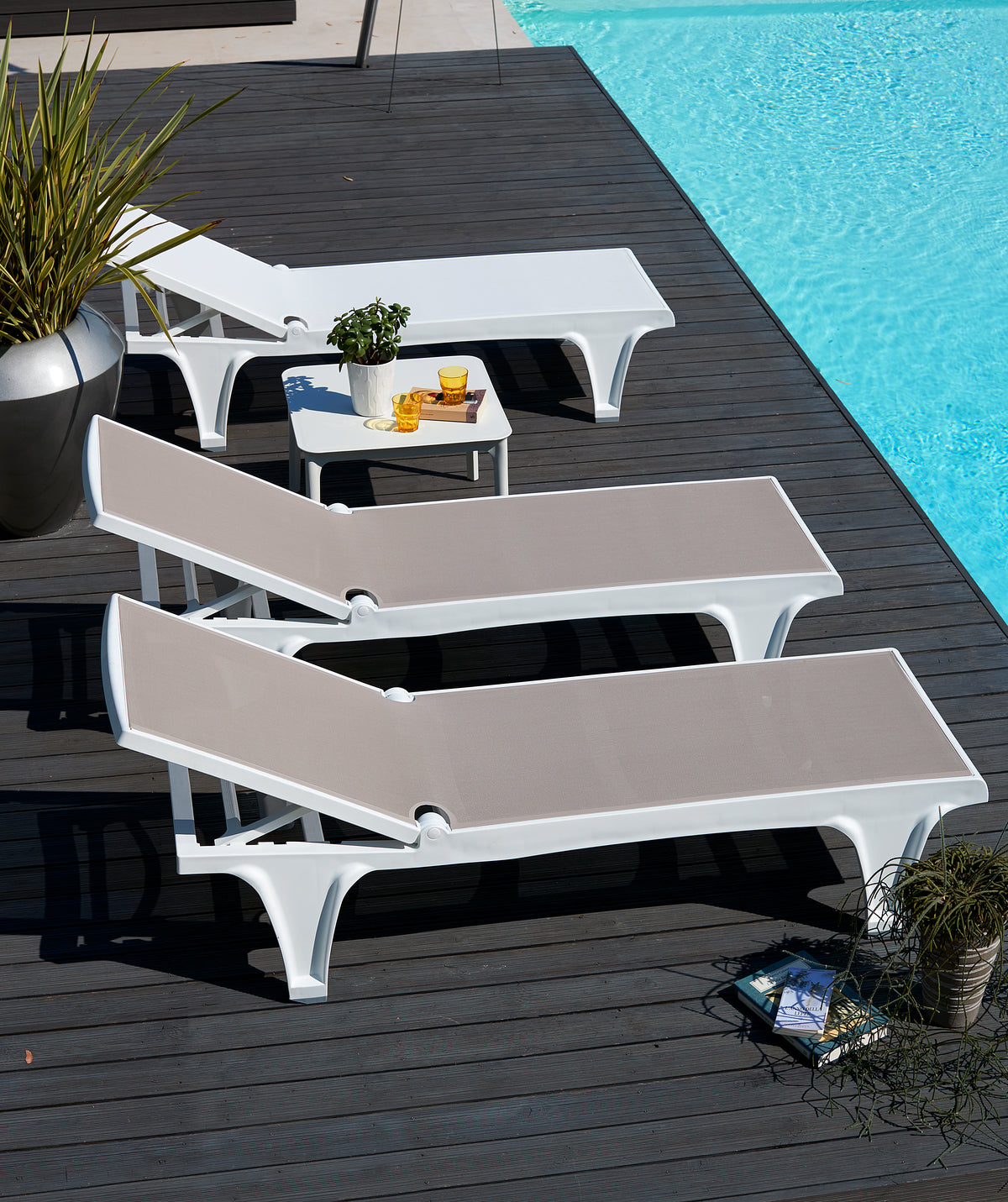 Lettino Tahiti di S·CAB
