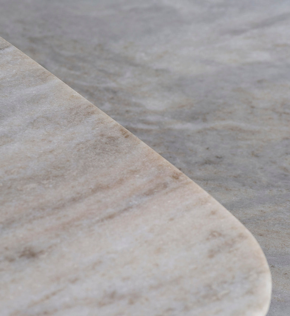 Tavolino in Marmo Black Marble Set di 2 – Moycor