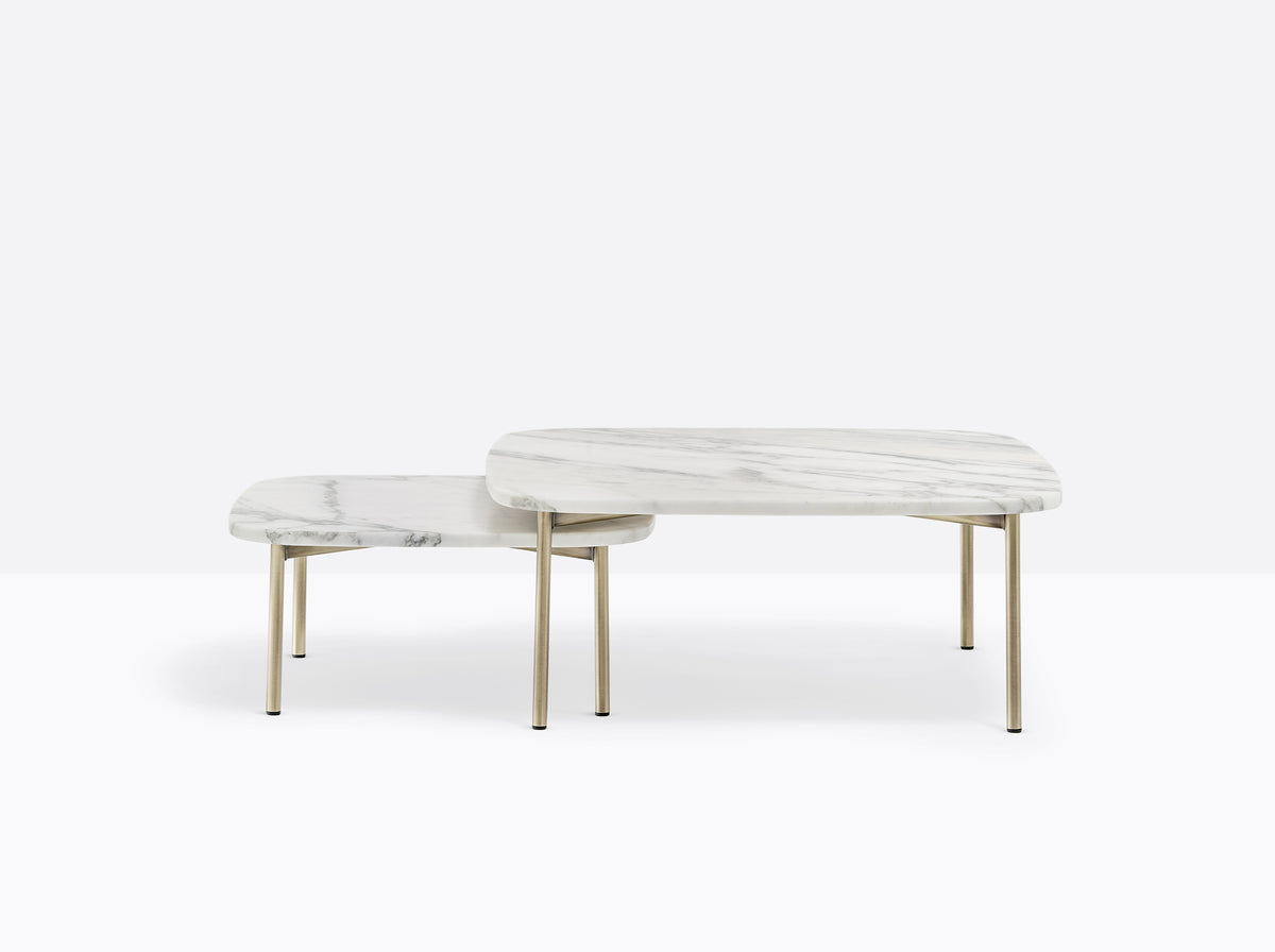 Tavolino Buddy marble di Pedrali
