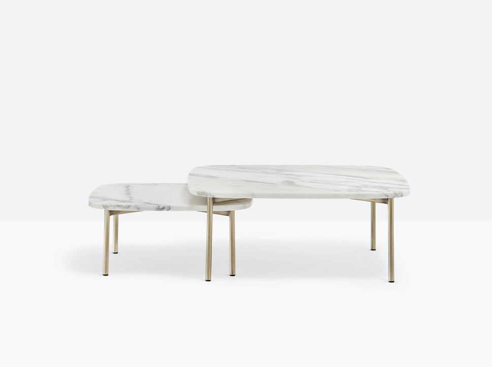Tavolino Buddy marble di Pedrali