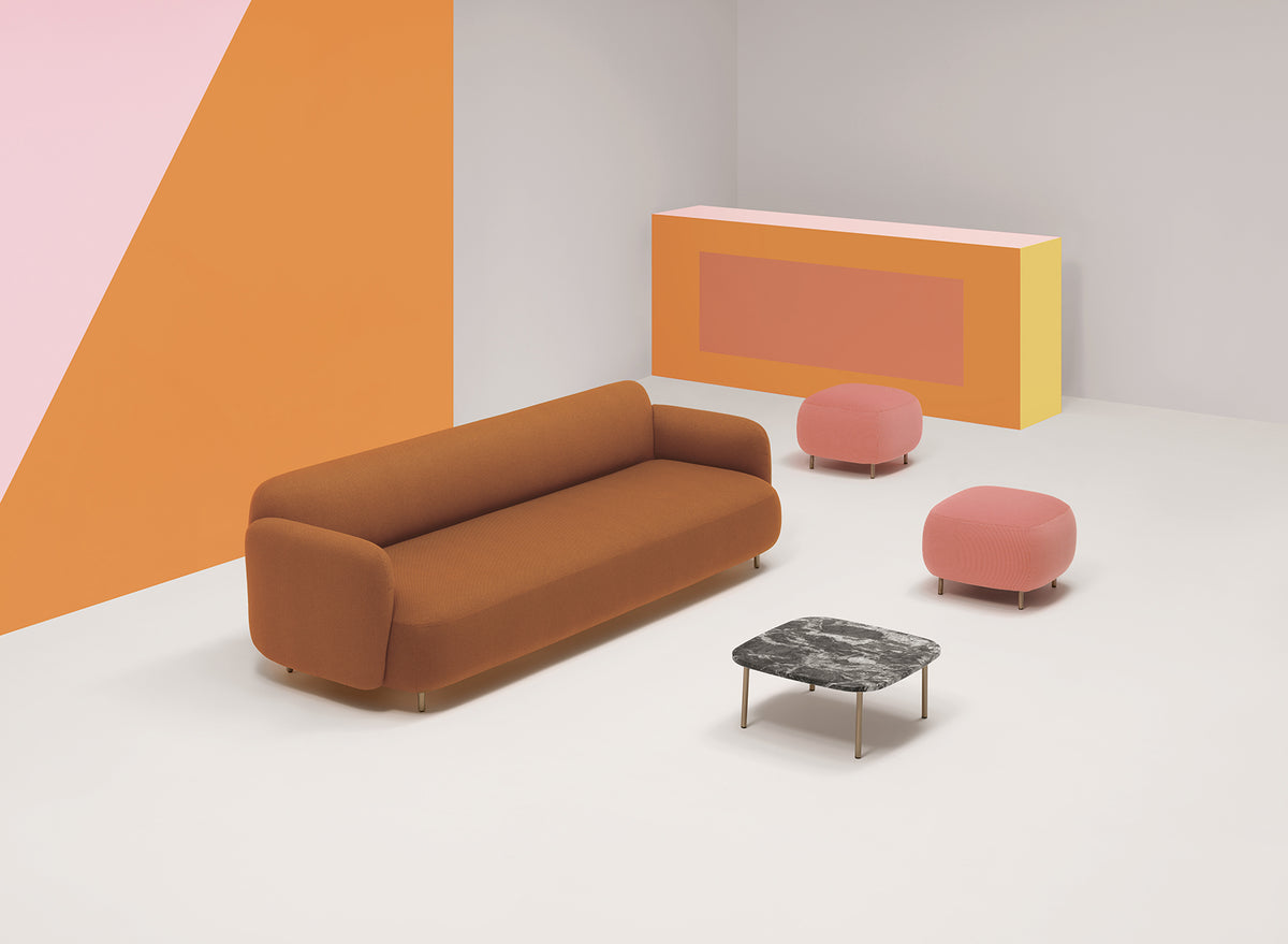 Tavolino Buddy marble di Pedrali