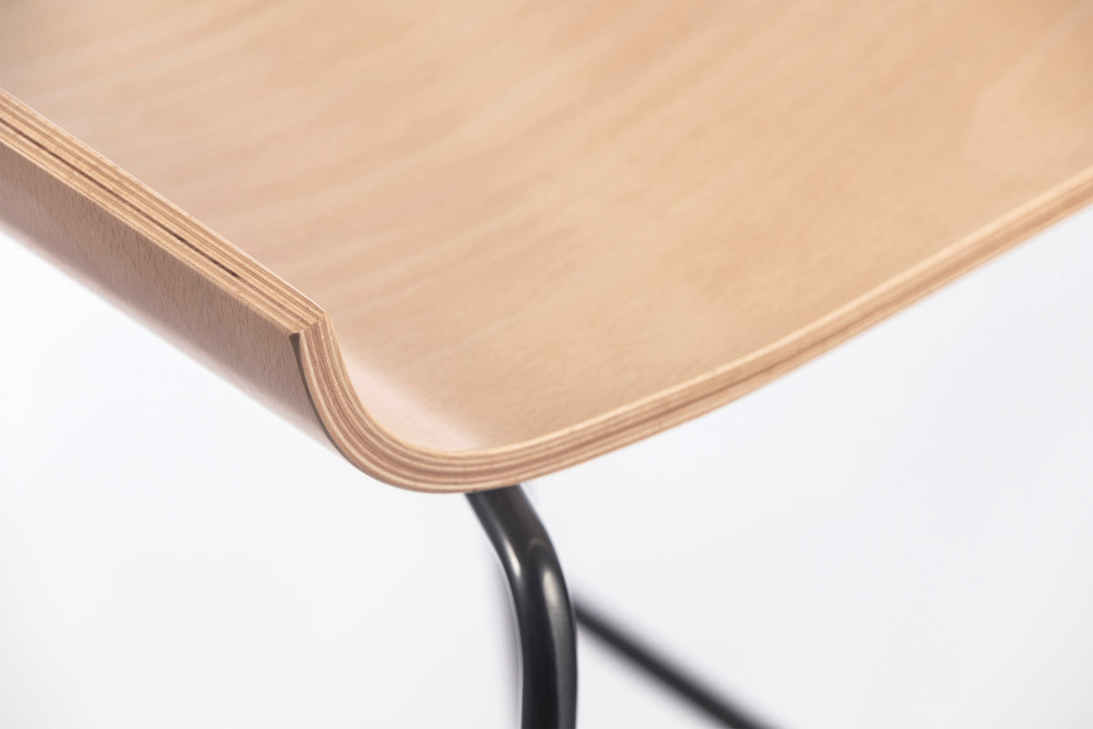 Sgabello Loto Wood Stool di Mara