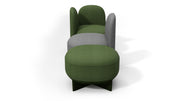 Pouf To-Go Armrest and Back di Gaber