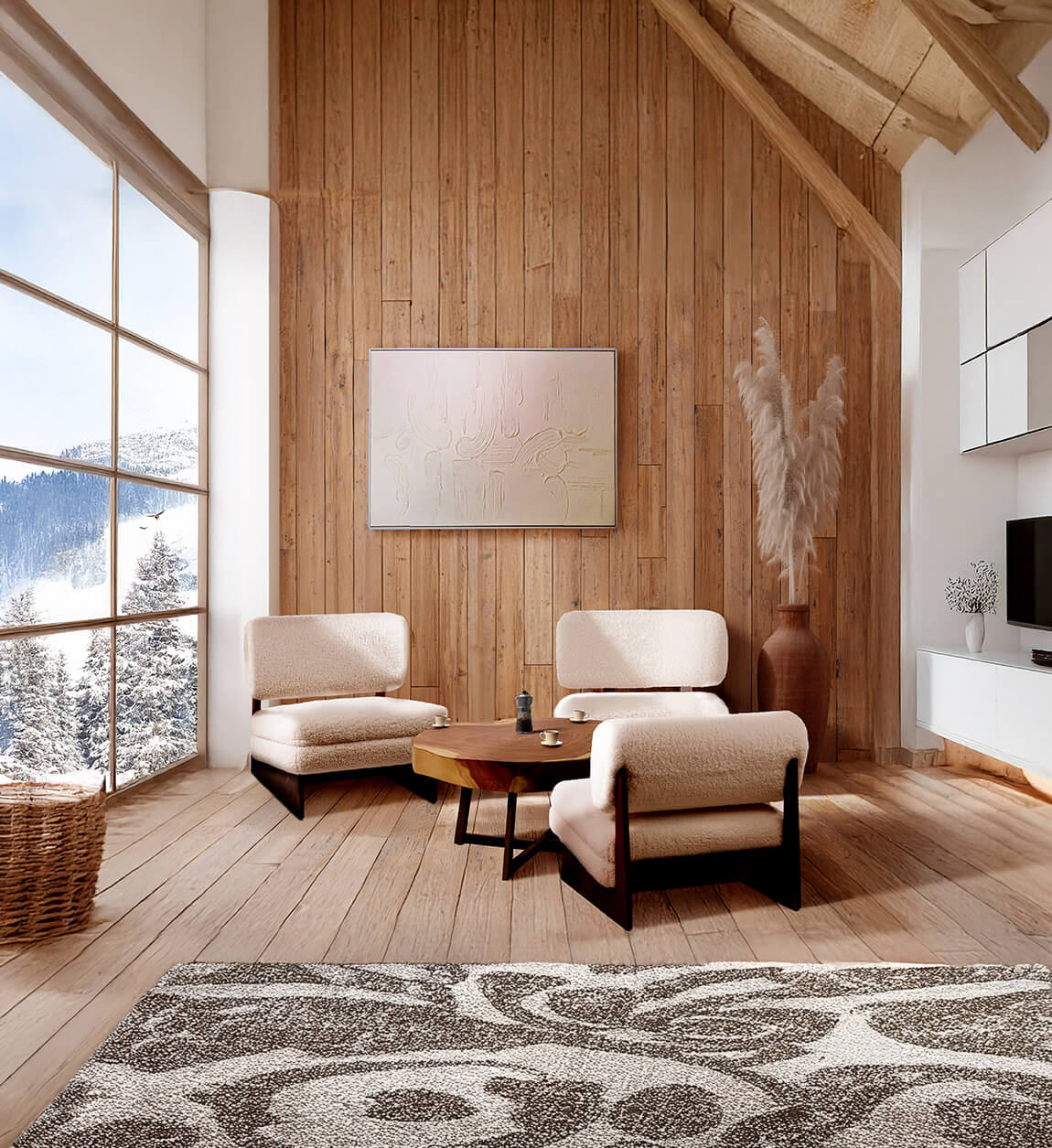 Poltrona in Legno Mia Combined di Moycor