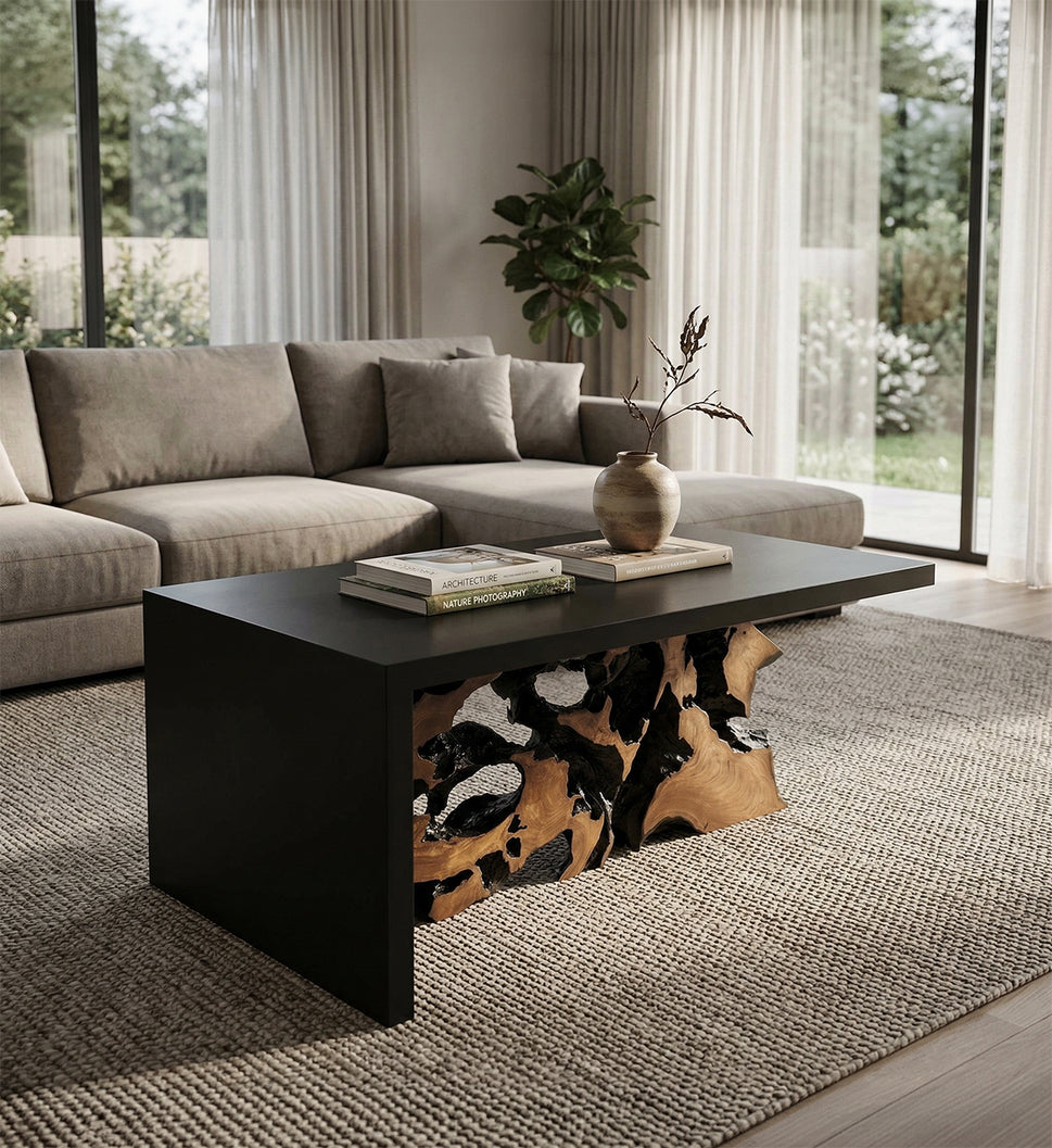 Tavolino Teak Root di Moycor