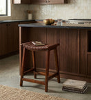 Mostra immagine Sgabello da Bar High Braided Leather di Moycor 2