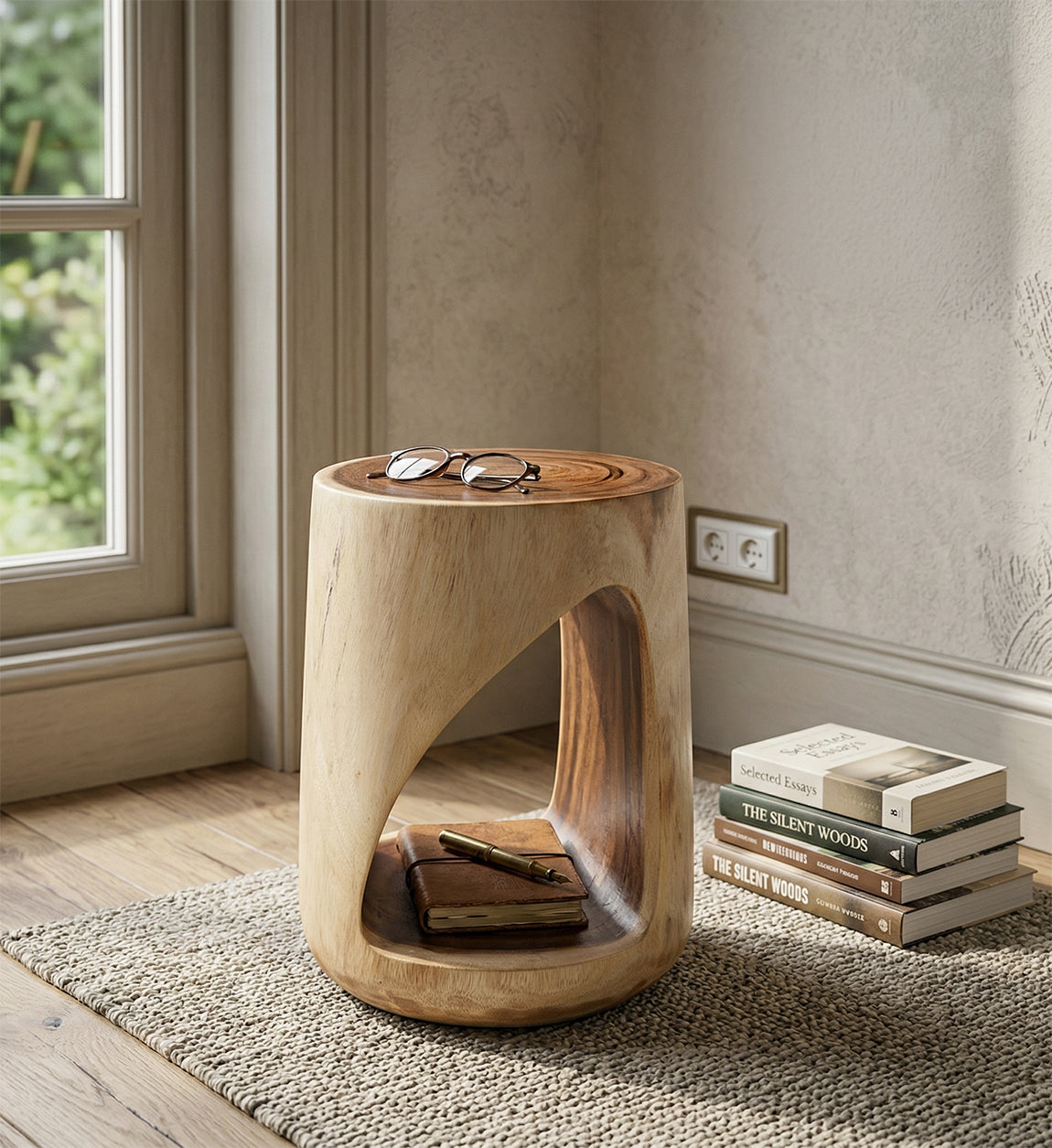 Tavolino in Legno Curvato di Moycor