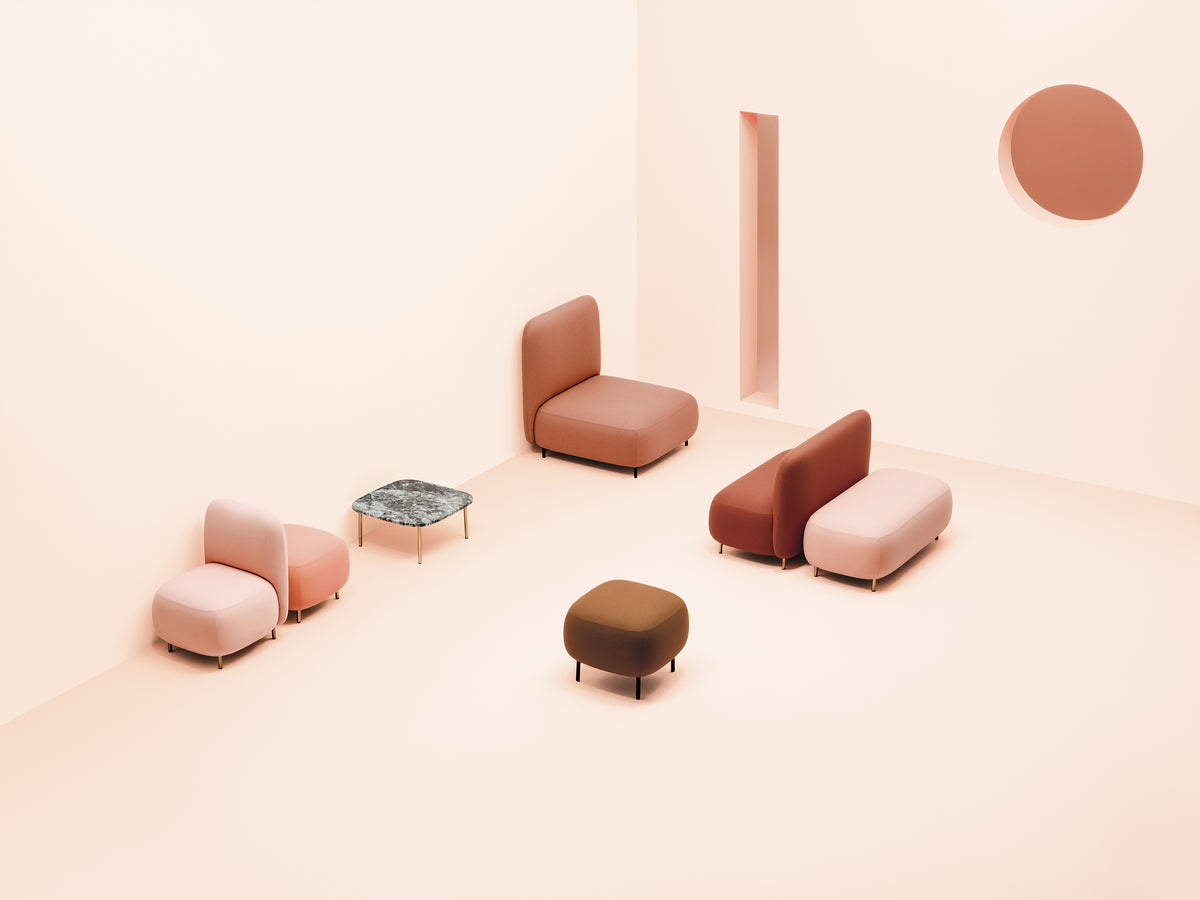 Tavolino Buddy marble di Pedrali