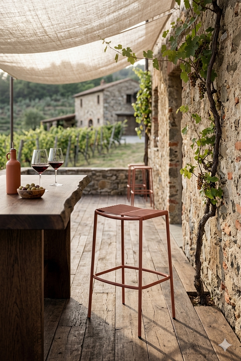 Sgabello Philìa 3908 di Pedrali