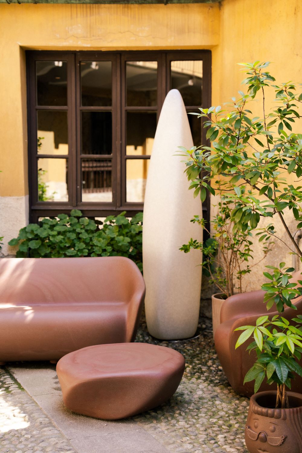 Tavolino da Esterno Reborn D.80 di SLIDE